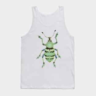 Papuan Green Weevil Digital Painting Tank Top